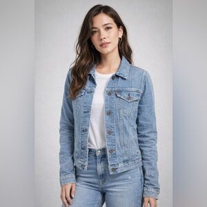 Levi’s 2009 Vintage Button Up Classic Denim Jacket - Size Medium